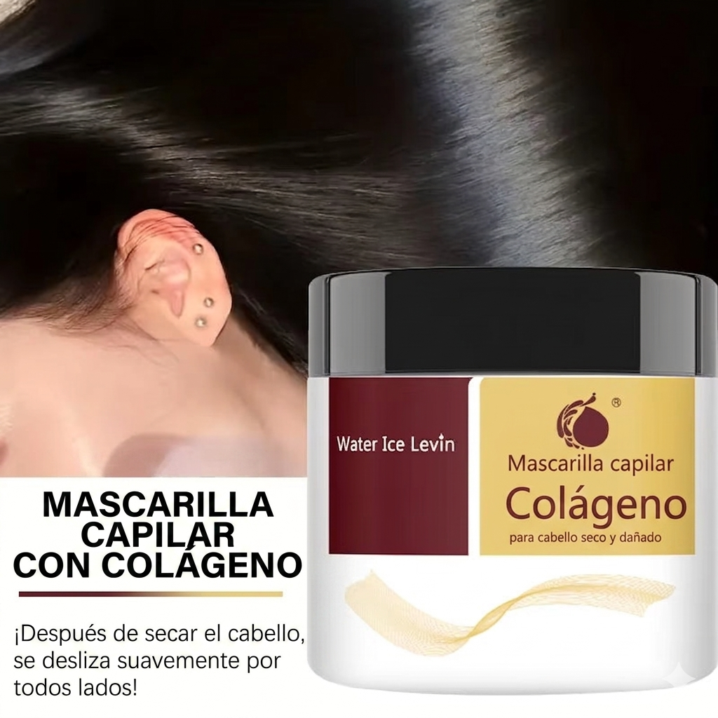 Mascarilla Capilar de Argán Marroquí – Reparación Intensiva para Cabello Seco y Maltratado