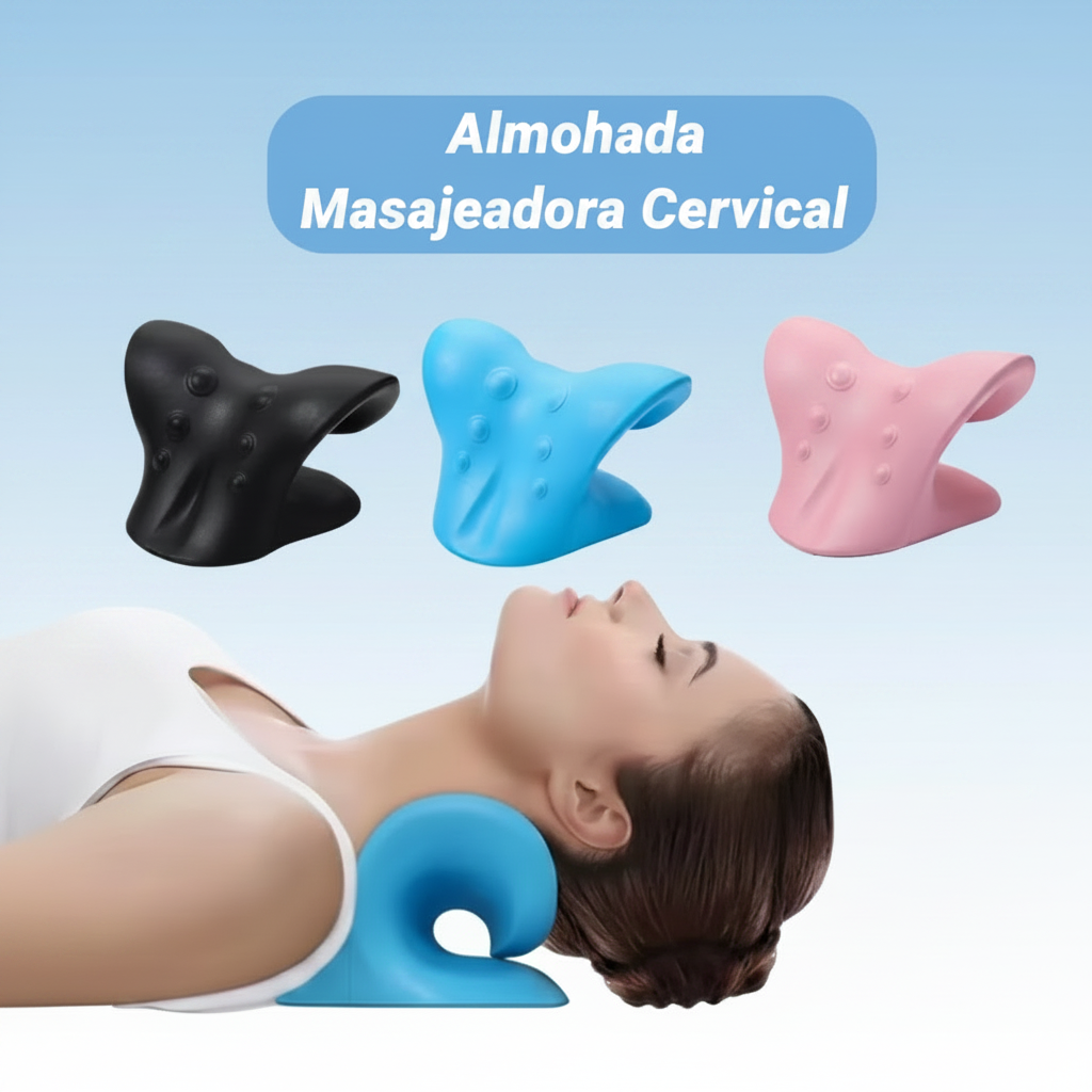 Dispositivo de Tracción Cervical para Alivio Muscular
